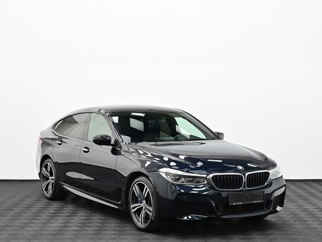 2017 BMW 6 серии Gran Turismo 640d xDrive IV (G32), чёрный, 3349000 рублей, вид 1