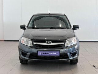 2015 Lada (ВАЗ) Granta I, серый, 505000 рублей, вид 2