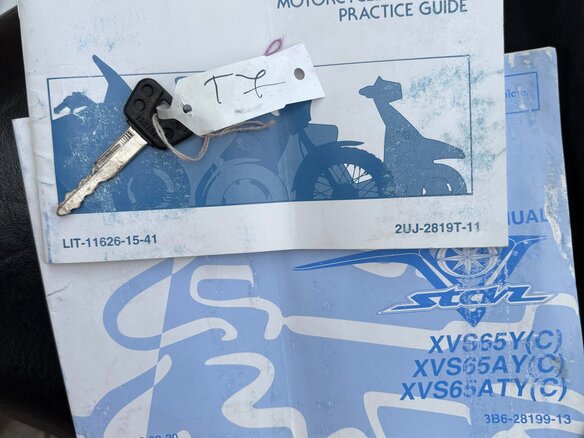 2009 Yamaha XVS650 Drag Star, белый, 550000 рублей - вид 13