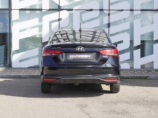 2021 Hyundai Solaris II Рестайлинг, чёрный, 1580000 рублей, вид 4