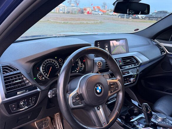 2018 BMW X4 20d II (G02), синий - вид 7