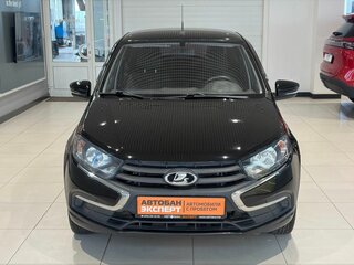 2021 Lada (ВАЗ) Granta I Рестайлинг, чёрный, 639000 рублей, вид 2