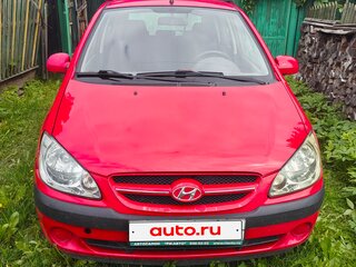 2007 Hyundai Getz I Рестайлинг, красный, 280000 рублей, вид 2
