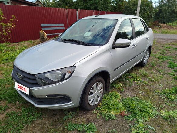 2023 Lada (ВАЗ) Granta I Рестайлинг, серебристый, 700000 рублей - вид 4