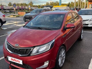 2012 Kia Rio 4-speed III, красный, 650000 рублей, вид 1