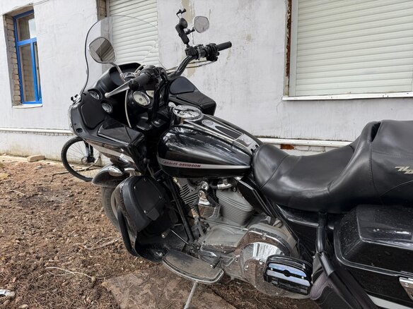 2006 Harley-Davidson Road Glide, чёрный, 750000 рублей - вид 12