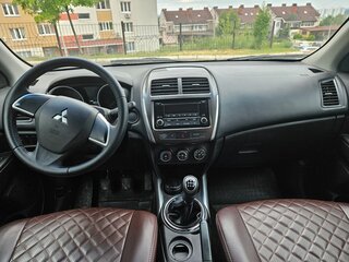 2013 Mitsubishi ASX I Рестайлинг, чёрный, 1175000 рублей, вид 4