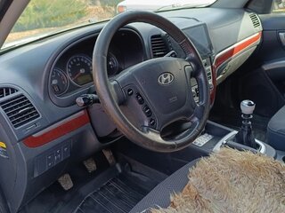2008 Hyundai Santa Fe II, серебристый, 930000 рублей, вид 5