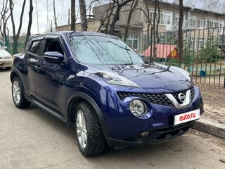 2016 Nissan Juke I Рестайлинг, синий, 1250000 рублей, вид 2