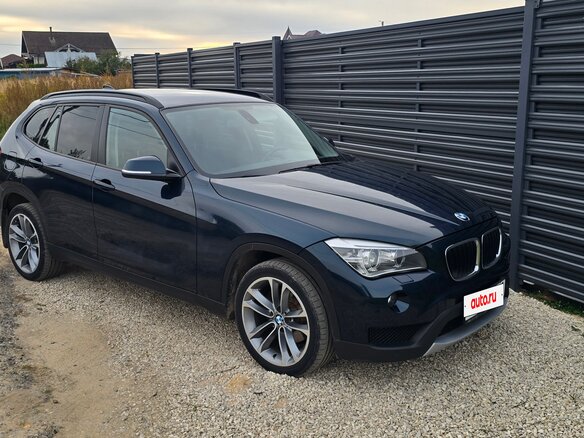 2013 BMW X1 20i I (E84) Рестайлинг, синий