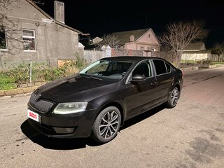 2013 Skoda Octavia III (A7), чёрный, 1300000 рублей, вид 1