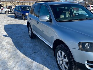 2004 Volkswagen Touareg I, голубой, 835000 рублей, вид 4