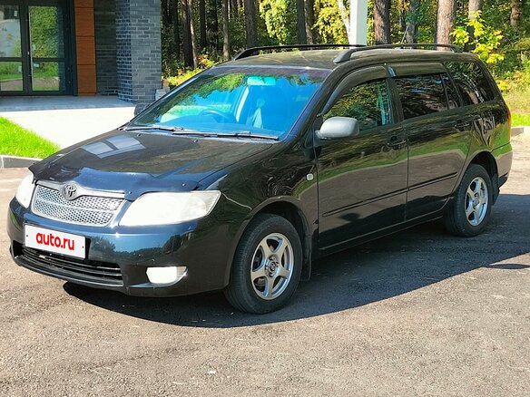 2006 Toyota Corolla Fielder IX (E120, E130) Рестайлинг, чёрный, 550000 рублей - вид 12