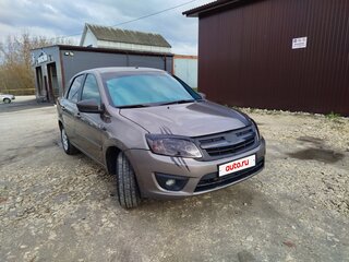 2016 Lada (ВАЗ) Granta I, коричневый, 420000 рублей, вид 4