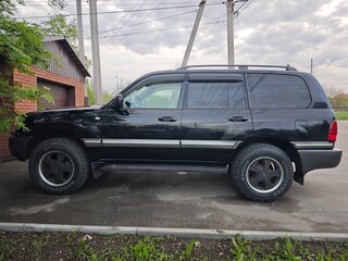 2005 Toyota Land Cruiser 100 Series Рестайлинг 2, чёрный, 1780000 рублей, вид 4