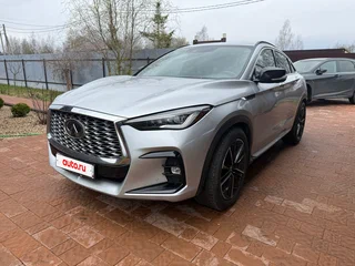 2021 Infiniti QX55, серебристый, 3100000 рублей, вид 1