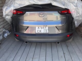 2021 Mazda CX-3 I Рестайлинг, серый, 2050000 рублей, вид 4