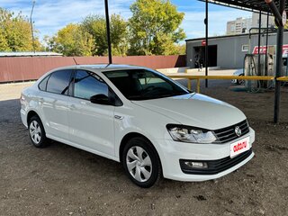 2019 Volkswagen Polo V Рестайлинг, белый, 1200000 рублей, вид 4