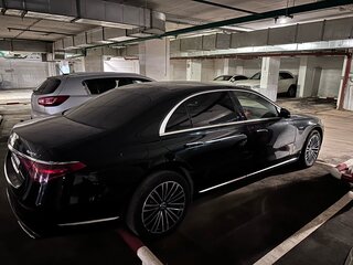2021 Mercedes-Benz S-Класс 350 d Long 4MATIC VII (W223), чёрный, 7500000 рублей, вид 4