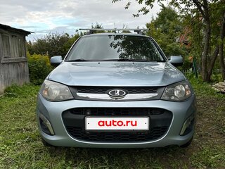 2014 Lada (ВАЗ) Kalina II, серебристый, 440000 рублей, вид 2