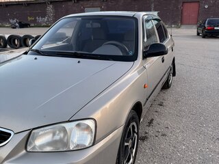 2007 Hyundai Accent ТагАЗ II, бежевый, 359999 рублей, вид 2