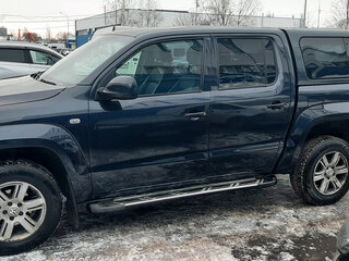 2011 Volkswagen Amarok I, синий, 1350000 рублей, вид 4