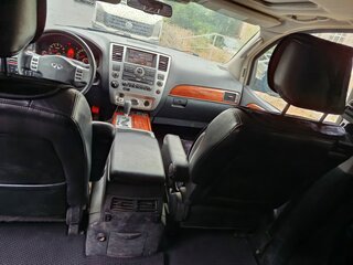 2009 Infiniti QX56 I Рестайлинг, серый, 1800000 рублей, вид 5