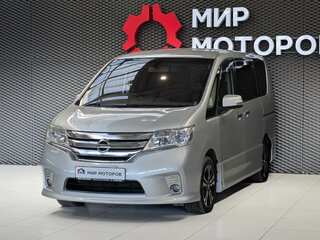 2013 Nissan Serena IV (C26), серебристый, 1320000 рублей, вид 1