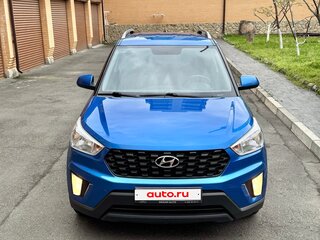 2021 Hyundai Creta I Рестайлинг, синий, 1700000 рублей, вид 2