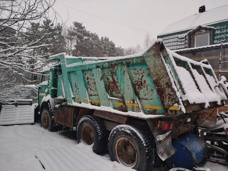 1998 КамАЗ 65115, зелёный, 550000 рублей, вид 2