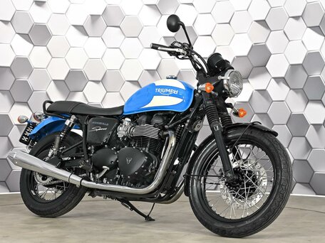 2015 Triumph Bonneville, синий, 527000 рублей, вид 1