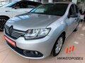 2014 Renault Logan II, серебристый, 514000 рублей