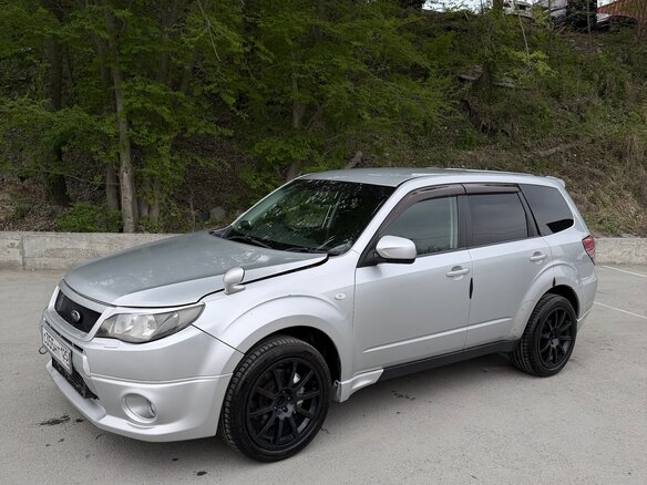 2008 Subaru Forester III, серебристый, 1100000 рублей - вид 2
