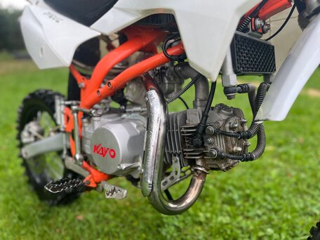 2022 Kayo Basic TT140, белый, 70000 рублей, вид 3