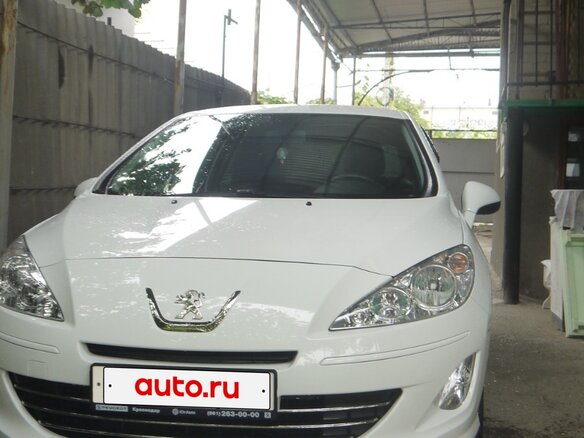 2013 Peugeot 408 I, белый