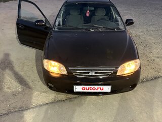 2008 Kia Spectra I Рестайлинг 2, чёрный, 340000 рублей, вид 3