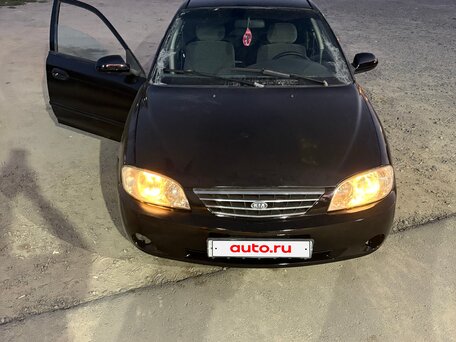 2008 Kia Spectra I Рестайлинг 2, чёрный, 340000 рублей, вид 3