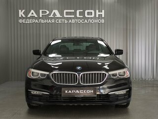 2017 BMW 5 серии 520i VII (G30/G31/G38), чёрный, 2770000 рублей, вид 3