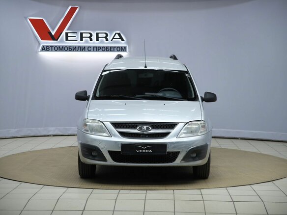 2013 Lada (ВАЗ) Largus I, серебристый, 390000 рублей - вид 1