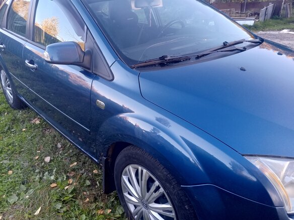 2007 Ford Focus II, синий, 365000 рублей - вид 3