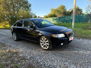 2008 Volvo S40 II Рестайлинг, чёрный, 730000 рублей, вид 2