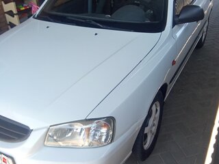 2011 Hyundai Accent ТагАЗ II, белый, 410000 рублей, вид 1
