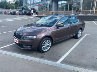 2016 Skoda Octavia III (A7), коричневый, 1595000 рублей, вид 1
