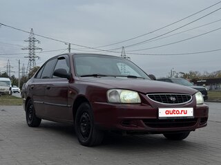 2011 Hyundai Accent ТагАЗ II, красный, 430000 рублей, вид 1