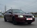 2011 Hyundai Accent ТагАЗ II, пурпурный, 430000 рублей