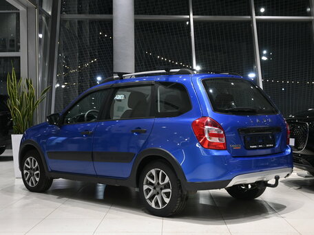 2022 Lada (ВАЗ) Granta Cross I Рестайлинг, синий, 695000 рублей, вид 4