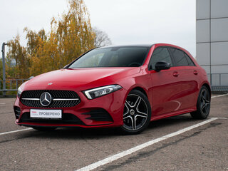 2018 Mercedes-Benz A-Класс 200 IV (W177), красный, 2349000 рублей, вид 1