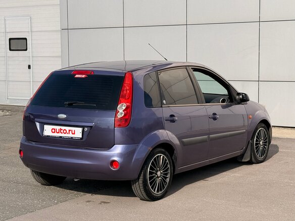 2006 Ford Fiesta Mk5, фиолетовый, 399000 рублей - вид 5
