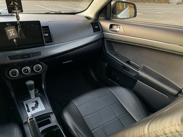 2008 Mitsubishi Lancer X, белый, 770000 рублей - вид 15
