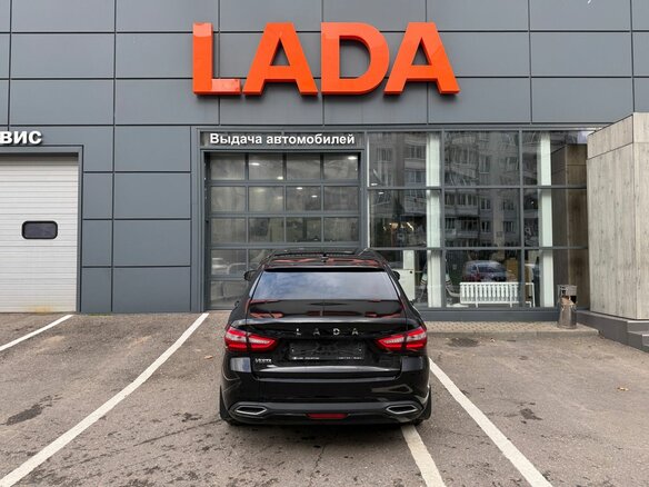 2024 Lada (ВАЗ) Vesta I Рестайлинг (NG), чёрный - вид 5
